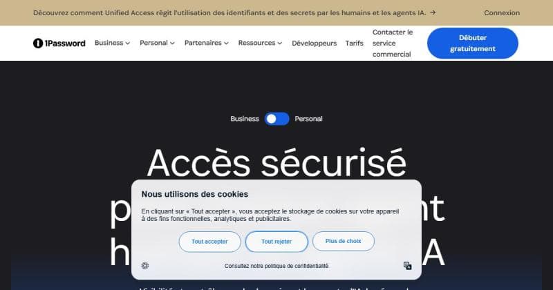 1Password, gestionnaire de mots de passe premium