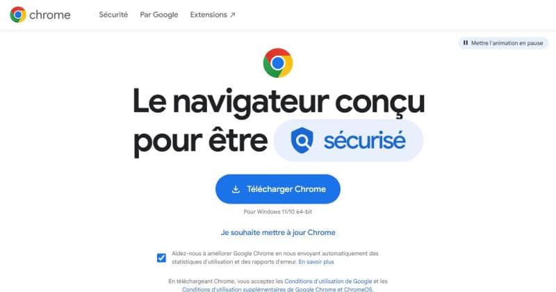Google Chrome, navigateur le plus utilisé au monde