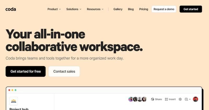 Coda, plateforme de documents collaboratifs avec formules