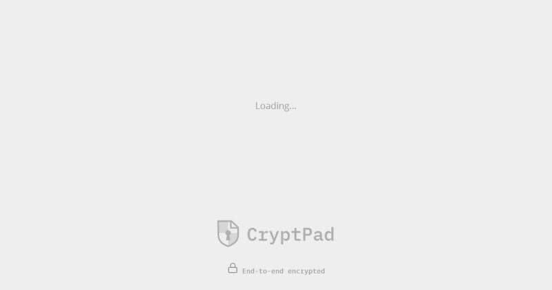 CryptPad, suite collaborative chiffrée de bout en bout