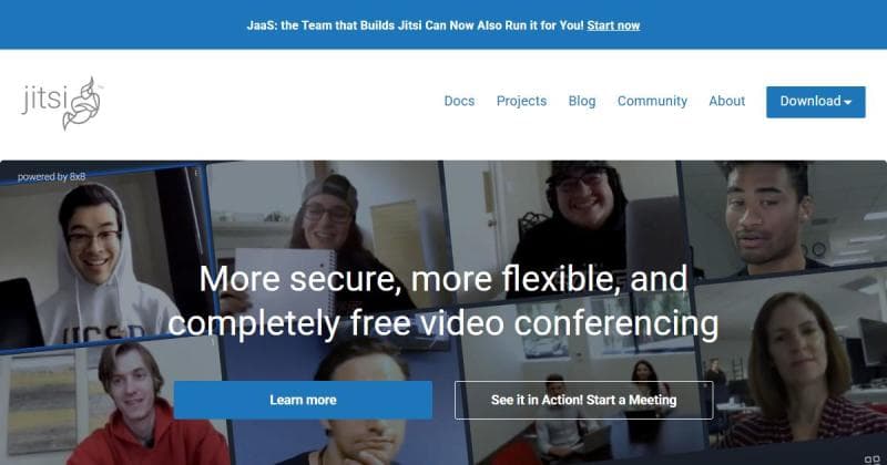 Jitsi Meet, visioconférence open source et gratuite