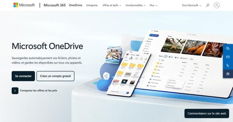 OneDrive, service de stockage cloud intégré à Windows et Microsoft 365