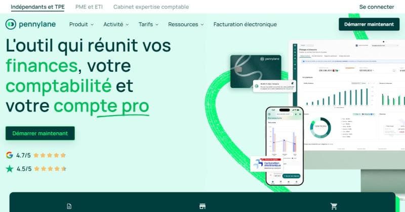 Pennylane, logiciel de comptabilité et facturation français