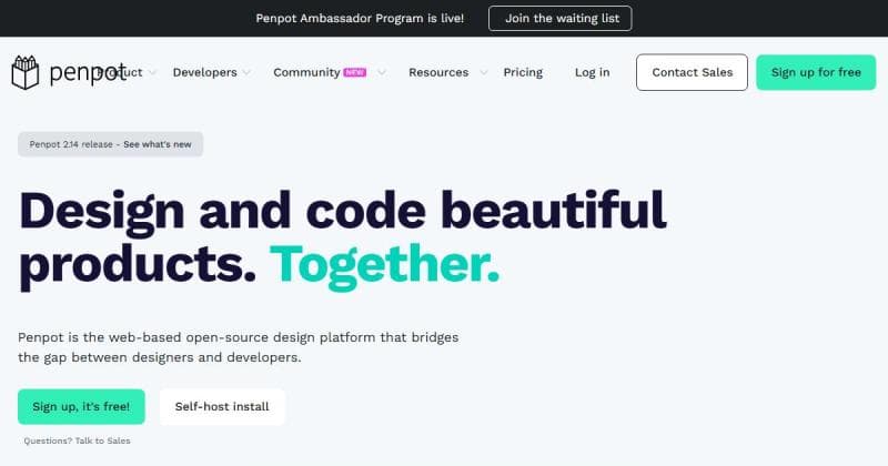 Penpot, outil de design open source et gratuit