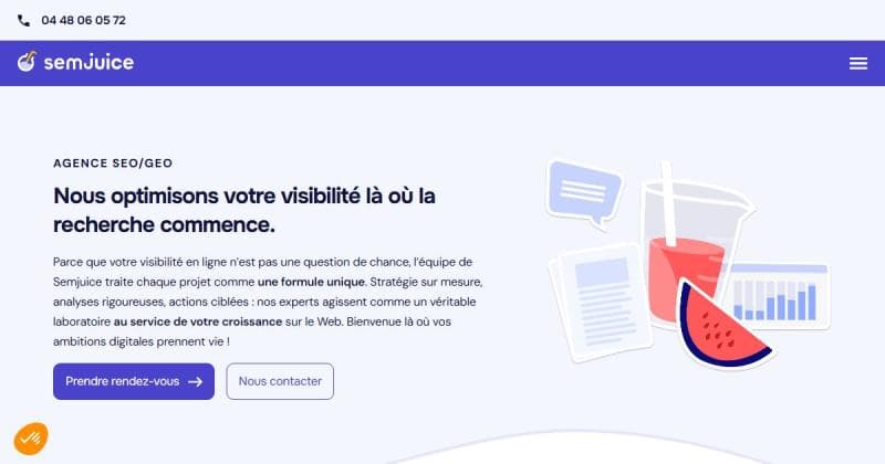 Semjuice, plateforme de netlinking et achat de backlinks
