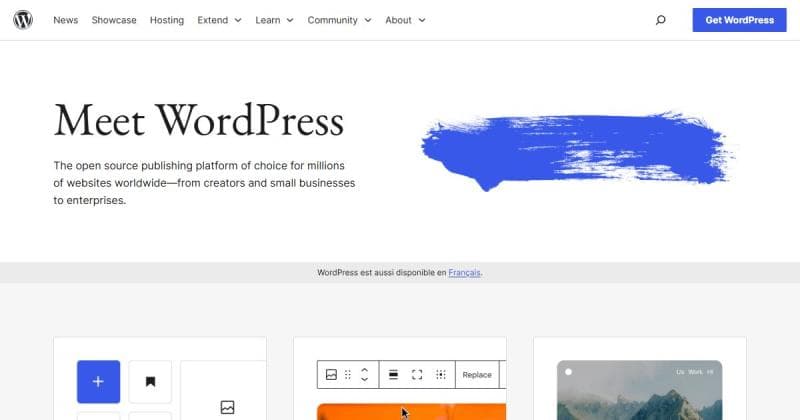 WordPress, CMS open source pour créer tout type de site